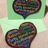 Partyherz 3x Stickdatei Wortwolke Herz Party stickdirwas