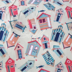 Dekostoff Beachhouse Canvas beige