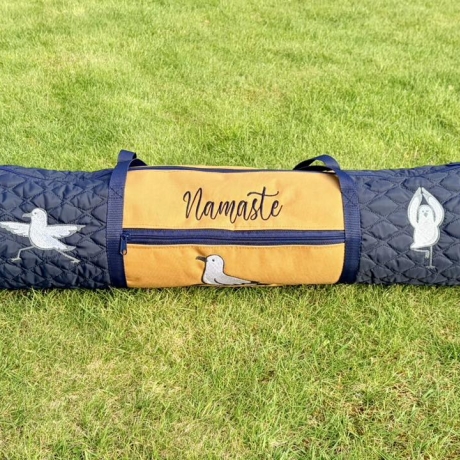 Yoga Möwen 12 Teilig  -  Stickdatei bei Michis Textilatelier