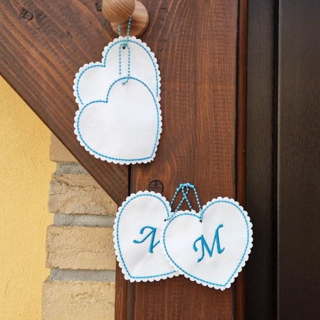 Quickie Herz Stickdatei Doodle Appli Deko stickdirwas