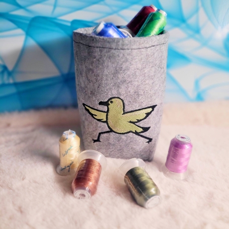 Yoga Möwen 12 Teilig  -  Stickdatei bei Michis Textilatelier