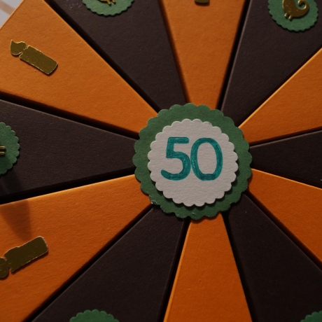 121 Geldgeschenk zum 50.Geburtstag ,Geburtstagsgeschenk