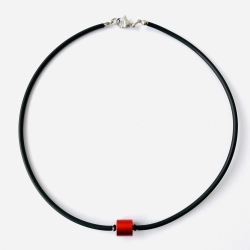 Kette Aluminium Walze rot Farbwahl