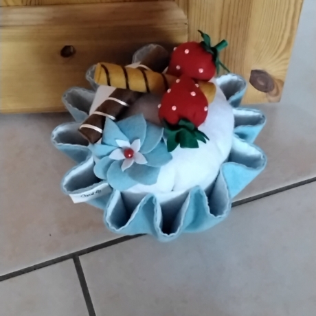 COOL!!! Türstopper Muffin ca.1,5kg hellblau