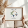 Personalisiertes Hochzeitsgeldgeschenk – Eleganter Bilderrahmen
