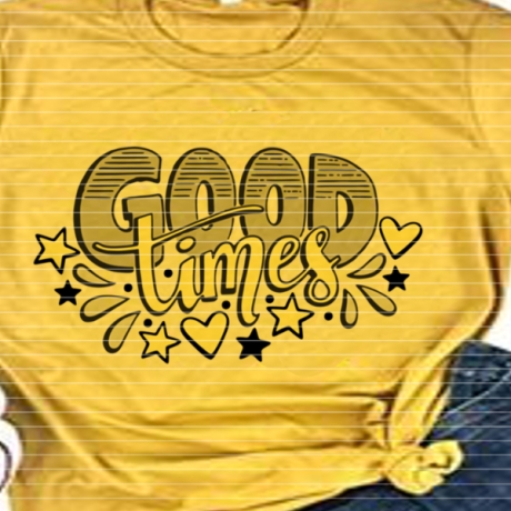 Good Times Plotterdatei SVG DXF FCM