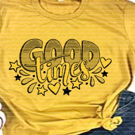 Good Times Plotterdatei SVG DXF FCM