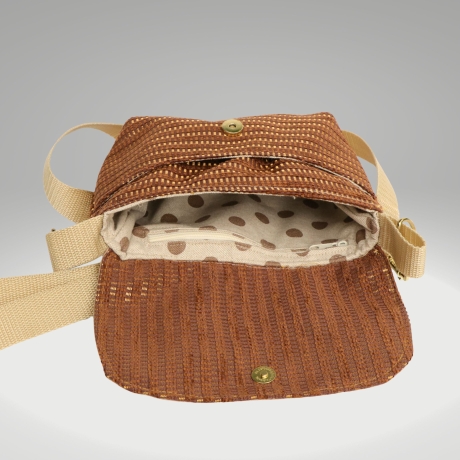 kleine Umhängetasche Damen/Clutch/Handtasche/braun beige Tasche