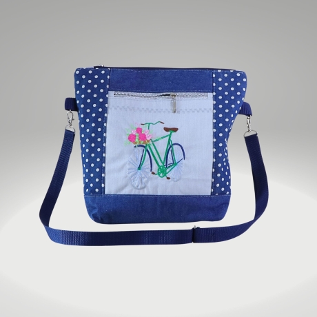 Umhängetasche/Schultertasch/Handtasche/crossover bag/ Fahrrad
