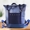 Rucksack/Rollrucksack/Roll Top/Damenrucksack/blau /Cityrucksack