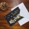 Weihnachtskarte frohe Weihnachten Festtag-Karte Merry Christmas