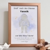 personalisiertes Geldgeschenk zur Jugendweihe - Motiv Astronaut
