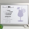 Personalisiertes Geldgeschenk zum Geburtstag - Motiv Cocktail