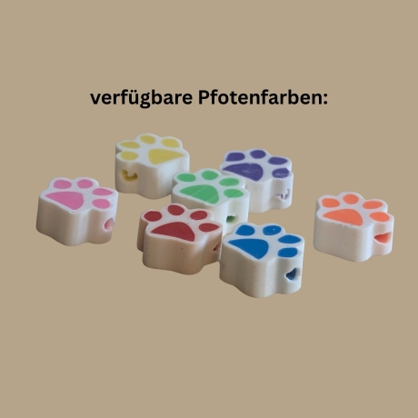Pfoten Armband Macramee – Tierliebe Schmuck
