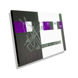 MK1 Art Bild Leinwand Abstrakt Kunst Malerei Acrylbild lila grau MK1 Art Bild Leinwand Abstrakt Kunst Malerei Acrylbild lila grau