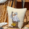 Enno die Möwe - Stickdatei bei Michis Textilatelier