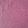 Musselin Dreiecke pink (gedämpfter Ton)