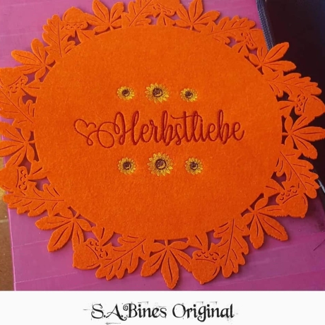 Ferberline Stickdatei Herbst & Herbstliebe in 10x10 und 13x18