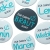 Buttons JGA Set groß 50mm 8 Stück personalisiert Anker