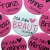 Buttons JGA Set groß 50mm 15 Stück personalisiert Herz