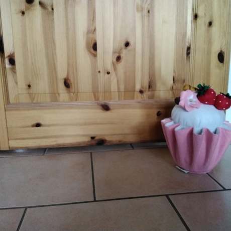 COOL!!! Türstopper Muffin ca.1,5kg rosa
