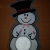 MugRug Snowman  ITH 16x26 - Bertaria