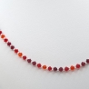 Kette Rot Kristalle  (766)