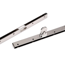 Rahmen für Taschen 12 cm silber Geldbeutel-Rahmen Metall-Rahmen