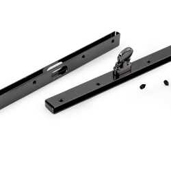 Rahmen 12 cm schwarz-silber Geldbeutel-Rahmen Metall-Rahmen