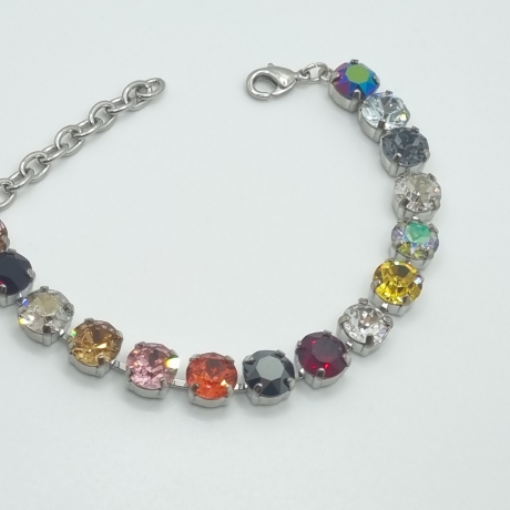 Armband Chatons Bunt (753)