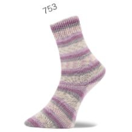 Pro Lana Brasil, 4-fädige Sockenwolle, Farbe 753