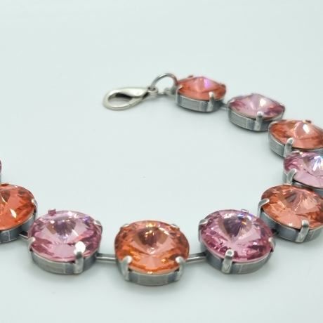 Armband Rivoli Rosa Orange Peach Rose (753)