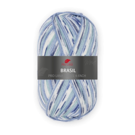 Pro Lana Brasil, 4-fädige Sockenwolle, Farbe 754