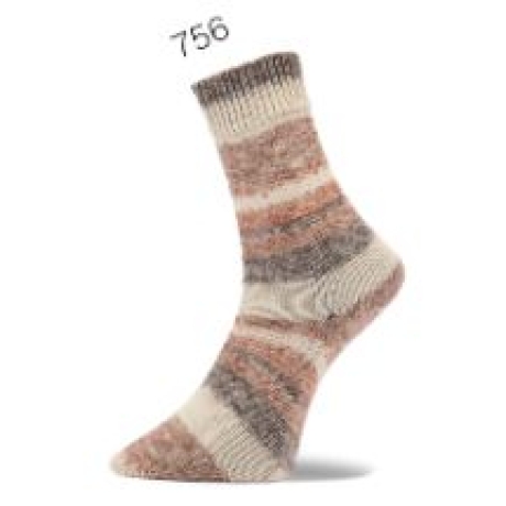 Pro Lana Brasil, 4-fädige Sockenwolle, Farbe 756