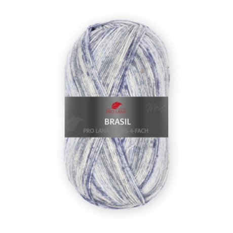 Pro Lana Brasil, 4-fädige Sockenwolle, Farbe 757