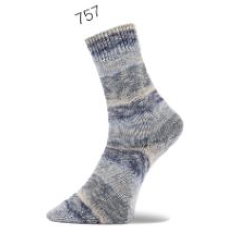 Pro Lana Brasil, 4-fädige Sockenwolle, Farbe 757