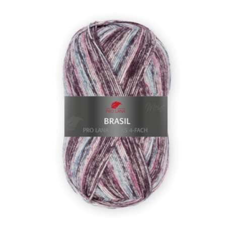 Pro Lana Brasil, 4-fädige Sockenwolle, Farbe 758