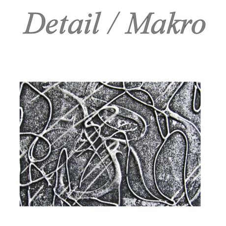 MK1 Art Bild Leinwand Abstrakt Kunst Malerei Acrylbild braun