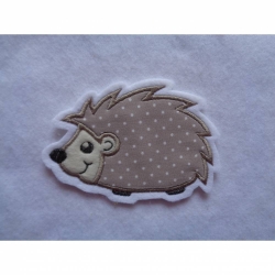 Applikation/Aufnäher süsser Igel