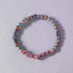 Perlenarmband FCK NZS