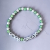 Perlenarmband Good Vibes