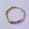 Perlenarmband HAPPY
