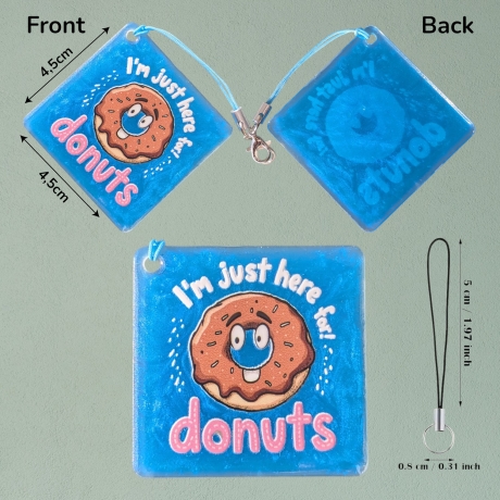 Anhänger I´m just here for Donuts