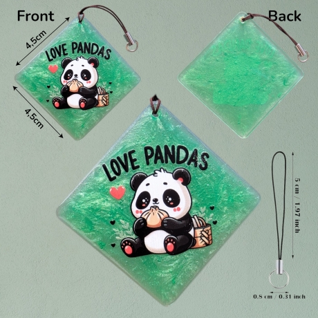 Anhänger Love Pandas
