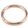 2x XXL Karabiner gold 59 mm 50 mm Taschenring Rundkarabiner