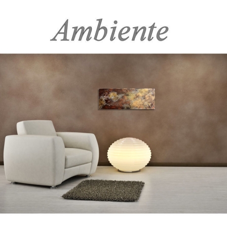 MK1 Art Bild Leinwand Abstrakt Kunst Malerei Acrylbild braun