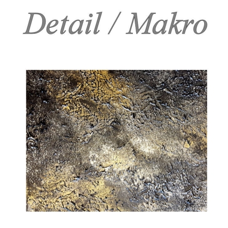 MK1 Art Bild Leinwand Abstrakt Kunst Malerei Acrylbild braun 3D