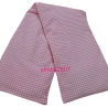 Wärmekissen 7 Kammer Raps 60x15 cm mit Inlett & Bezug rosa weiß