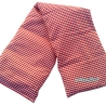Wärmekissen 7 Kammer Raps 60x15 cm mit Inlett & Bezug rot weiß