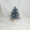 Kleiner gehäkelter Weihnachtsbaum, Wohndeko